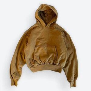 Yeezy gap hoodie light brown boxy cropped fits like small